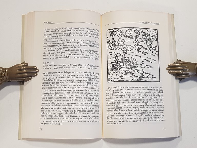 La mia prigionia fra i cannibali.1553-1555.