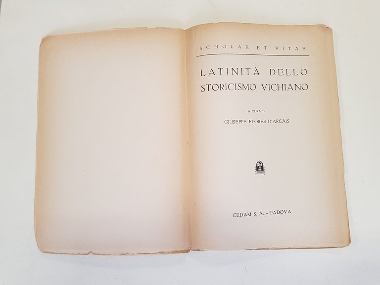 Latinità dello storicismo vichiano.