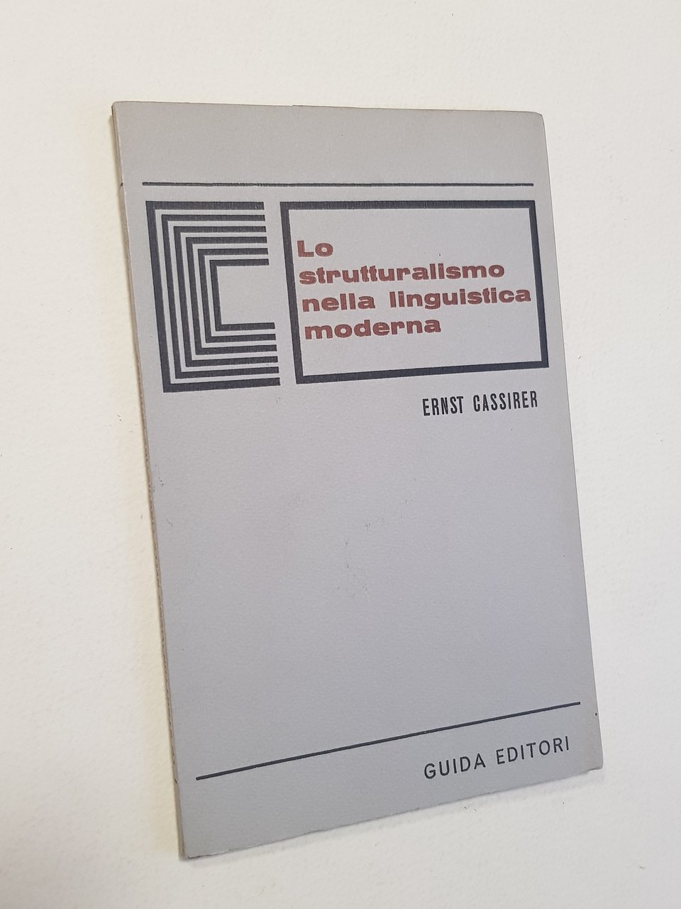 Lo strutturalismo nelle linguistica moderna.