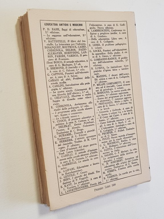 Pestalozzi. L'uomo, il filosofo, l'educatore.