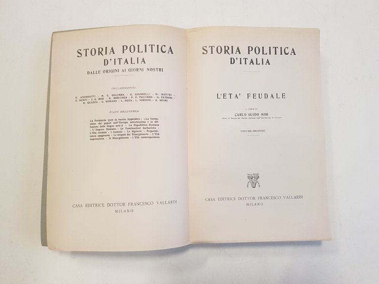 Storia politica d'Italia.L'età feudale. 2 voll.