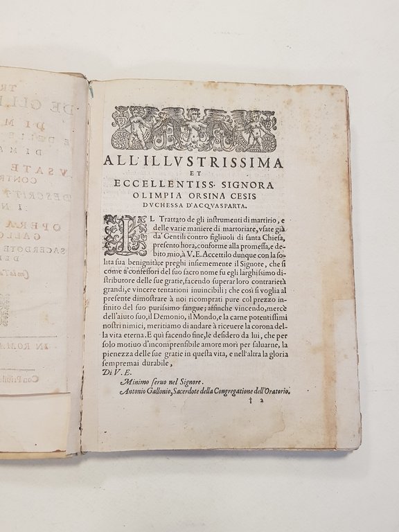 Trattato de gli instrumenti di martirio, e delle varie maniere …