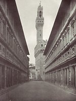 La Galleria degli Uffizi in Firenze.