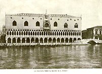 Il palazzo ducale di Venezia. Le palais ducal de Venise.