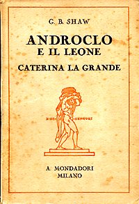 Androclo e il leone: un prologo in due atti - Caterina la Grande: quattro  atti - Acquista libri online su Biblioteca di Babele