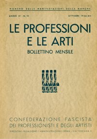 Le professioni e le arti.