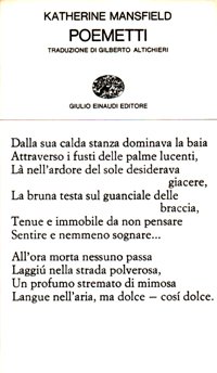 Poemetti.