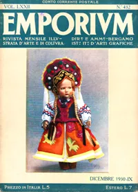 Emporium. Dicembre 1930-IX. Vol. LXXII. N. 432.