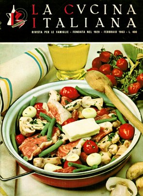 La cucina italiana. Febbraio 1963.