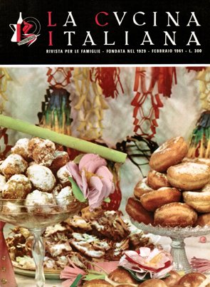 La cucina italiana. Febbraio 1961.