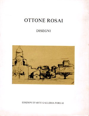 Ottone Rosai (Firenze 1895 - Ivrea, To 1957).