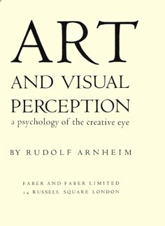 Art and visual perception.