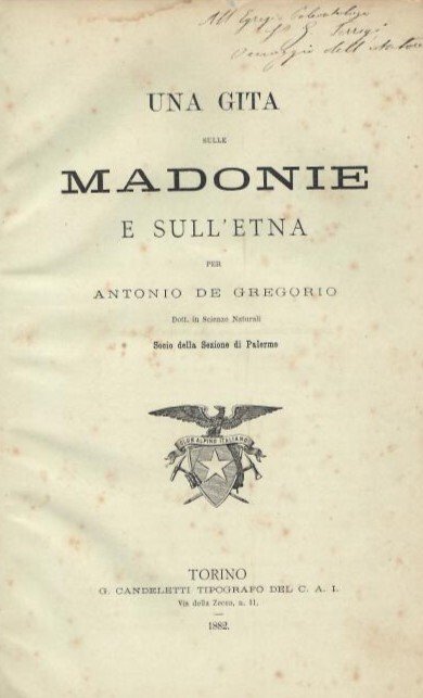 Una gita sulle Madonie e sull’Etna.