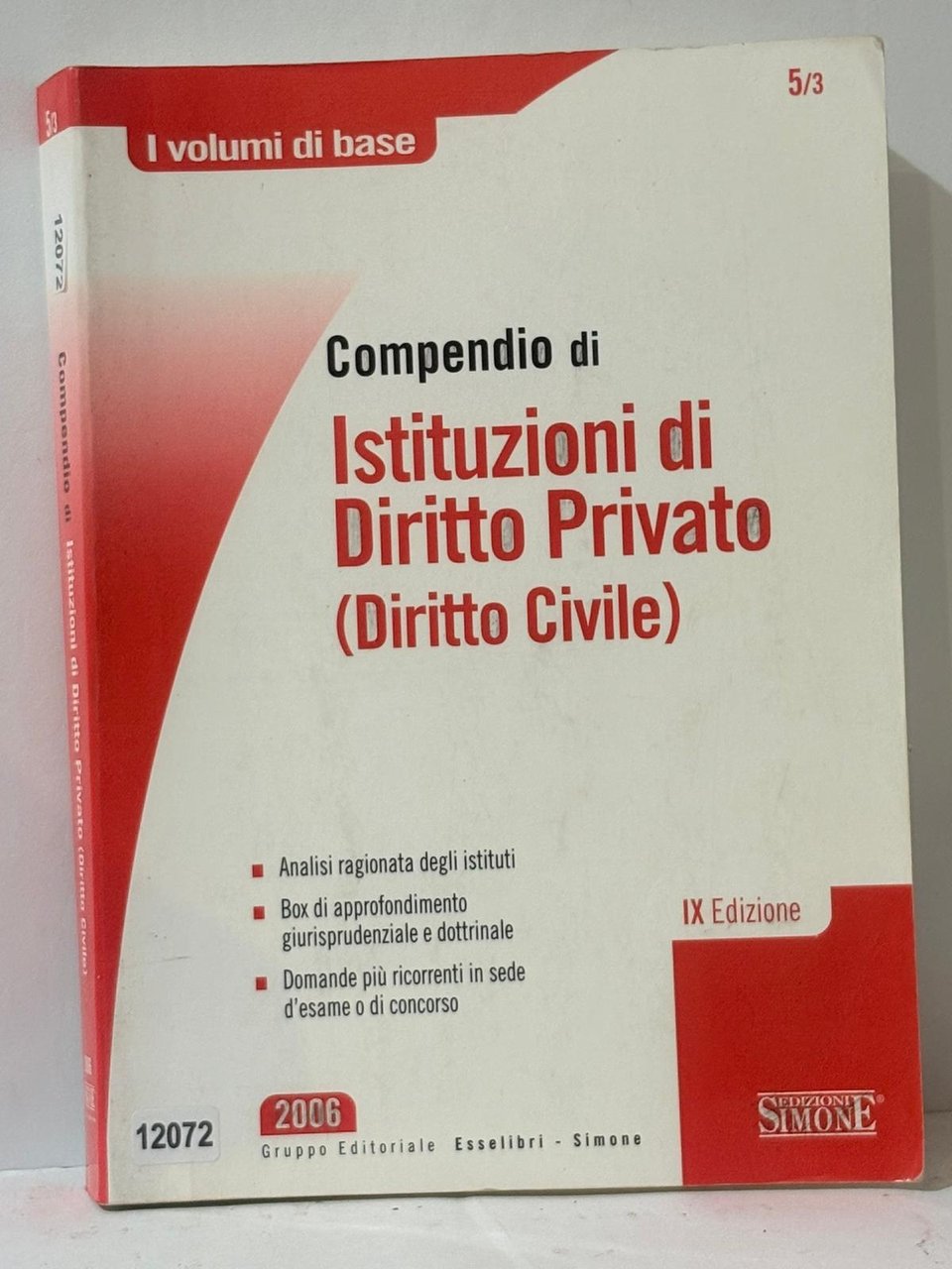 1 Volumi di Base - Compendio di Istituzioni di Diritto …