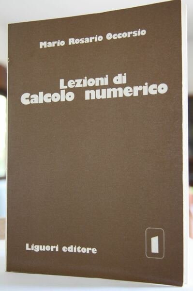 Lezioni di calcolo numerico : 1