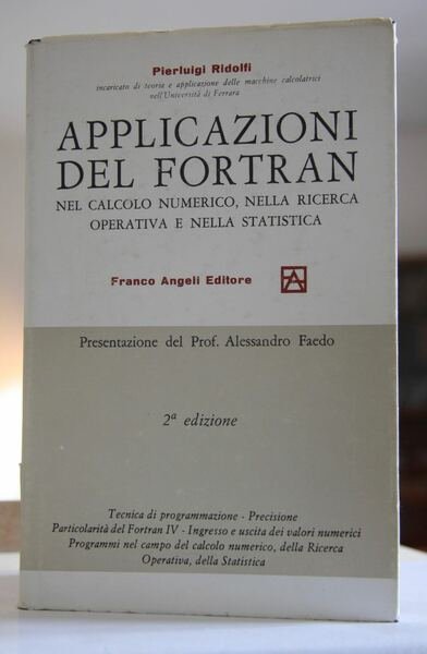 Applicazioni del Fortran 2a Ed