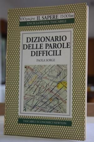 Dizionario delle parole difficili