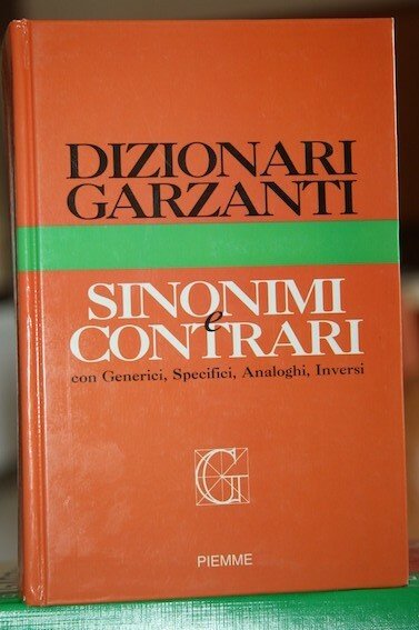 Dizionario Garzanti dei sinonimi e contrari