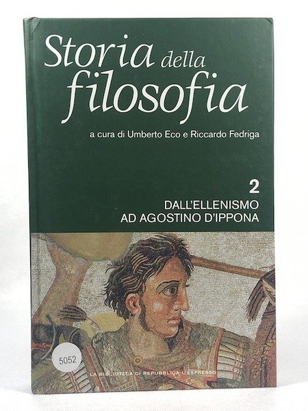 Storia della filosofia - DallEllenismo ad Agostino DIppona