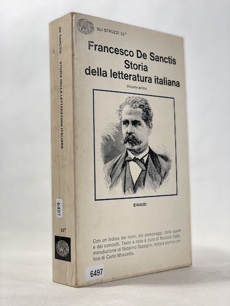 Storia della letteratura italiana vol. 1