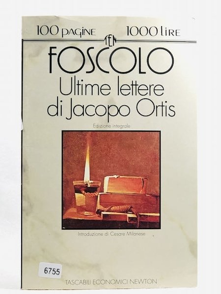 Le ultime lettere di Jacopo Ortis