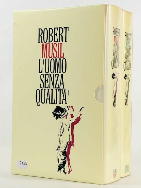 L'UOMO SENZA QUALITA' ROBERT MUSIL 2 VOLUMI+COF.