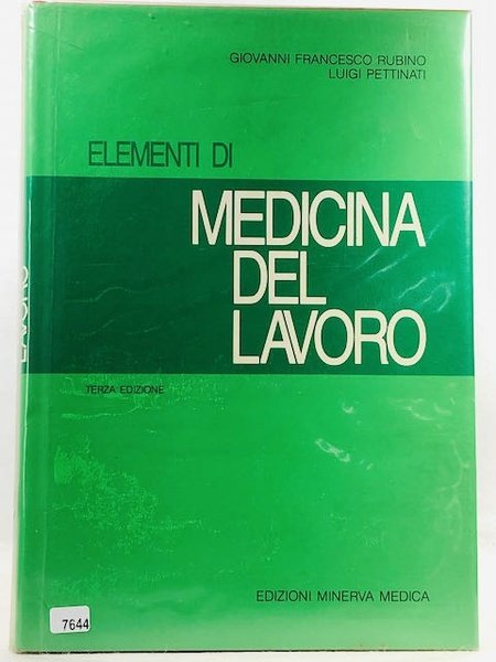 Elementi di medicina del lavoro