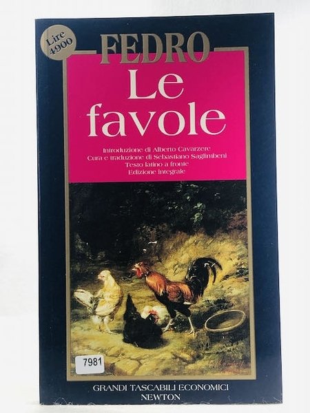 Favole. Testo latino a fronte