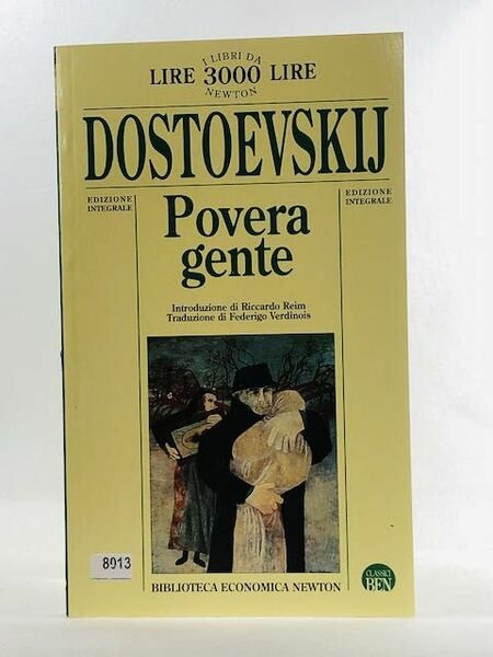 Foto Cover di Povera gente, Libro di Fëdor Dostoevskij, edito da BUR  Biblioteca Univ. Rizzoli