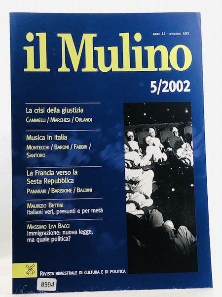 Il Mulino 5/2002 - n 403