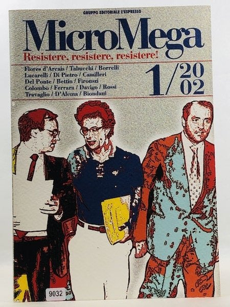 MicroMega 1/2002 - Resistere, resistere, resistere!
