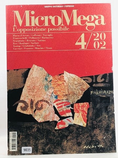 MicroMega 4/2002 - L'opposizione possibile