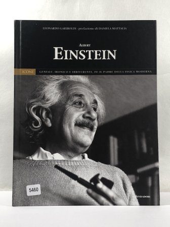 Albert Einstein. Geniale itonico iriverente. Coll. Icone n° 11