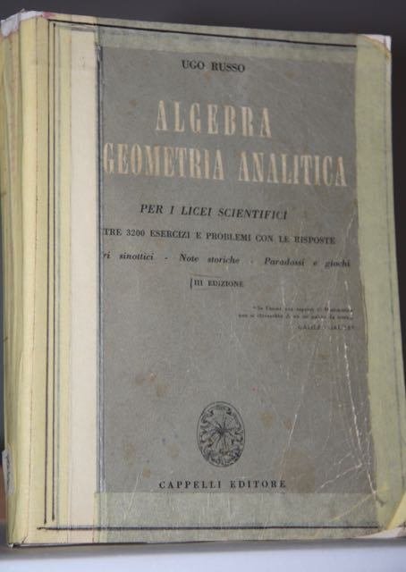 Algebra Geometria Analitica per i licei scientifici 3200 Esercizi 3a …