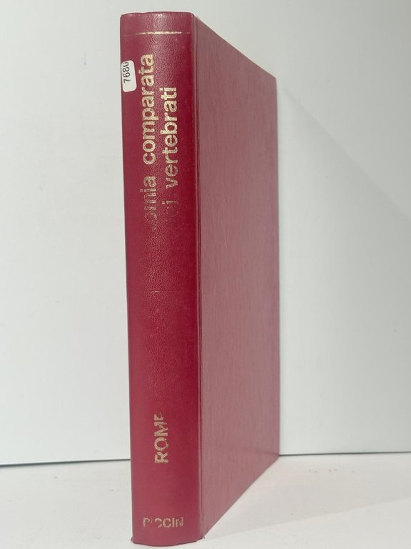 ANATOMIA COMPARATA DEI VERTEBRATI