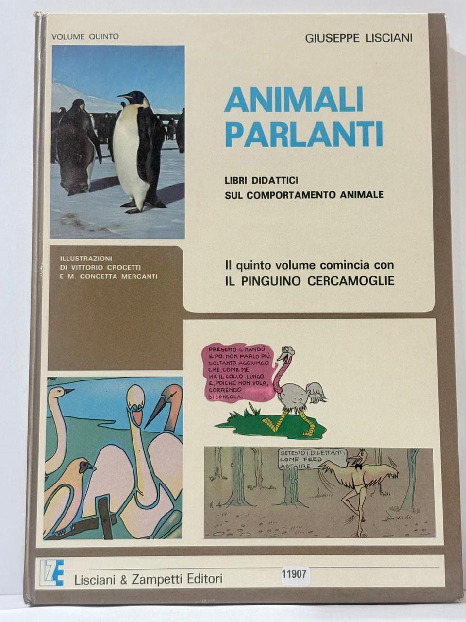 Animale parlanti - Il quinto volume comincia con Il Pinguino …