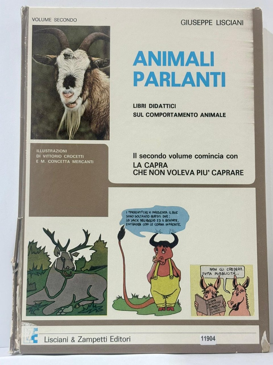 Animale parlanti libri didattici sul comportamento animale - volume 2