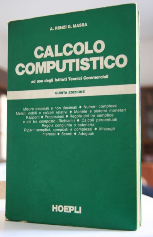 Calcolo Computistico ad uso degli ITC