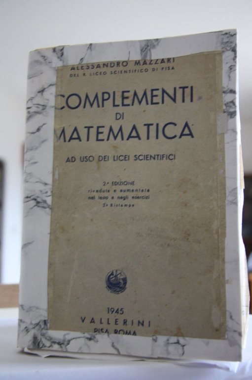 Complementi di Matematica Ad uso dei licei scientifici 2a edizione