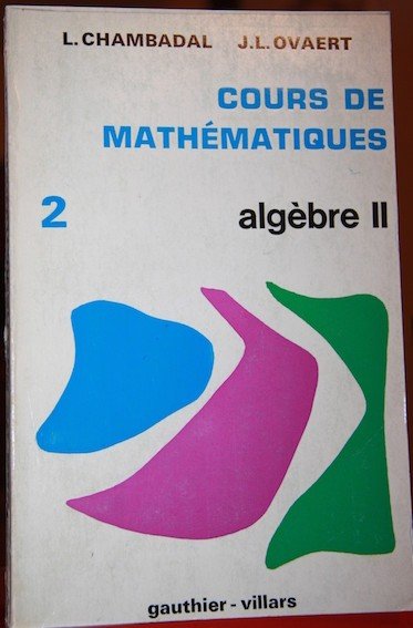 Cours de Mathematiques Algebre 2