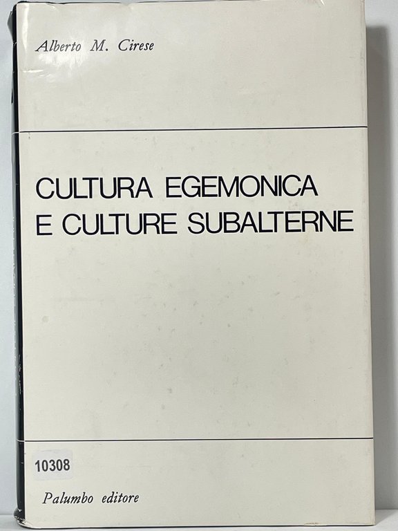 Cultura egemonica e culture subalterne