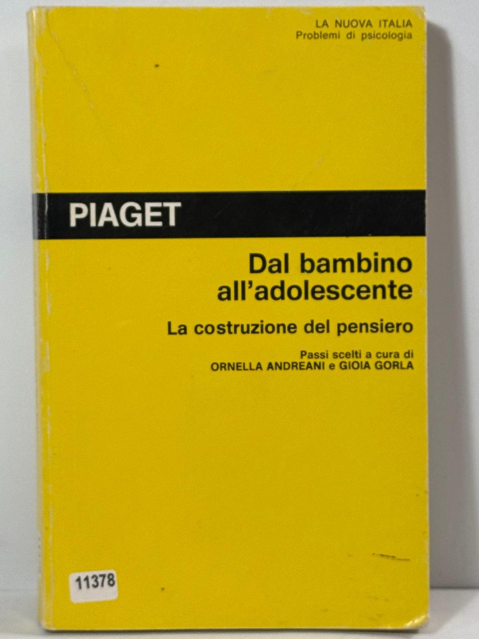 Dal Bambino all'adolescente - La construzione del Pensiero