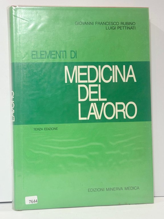 Elementi di medicina del lavoro