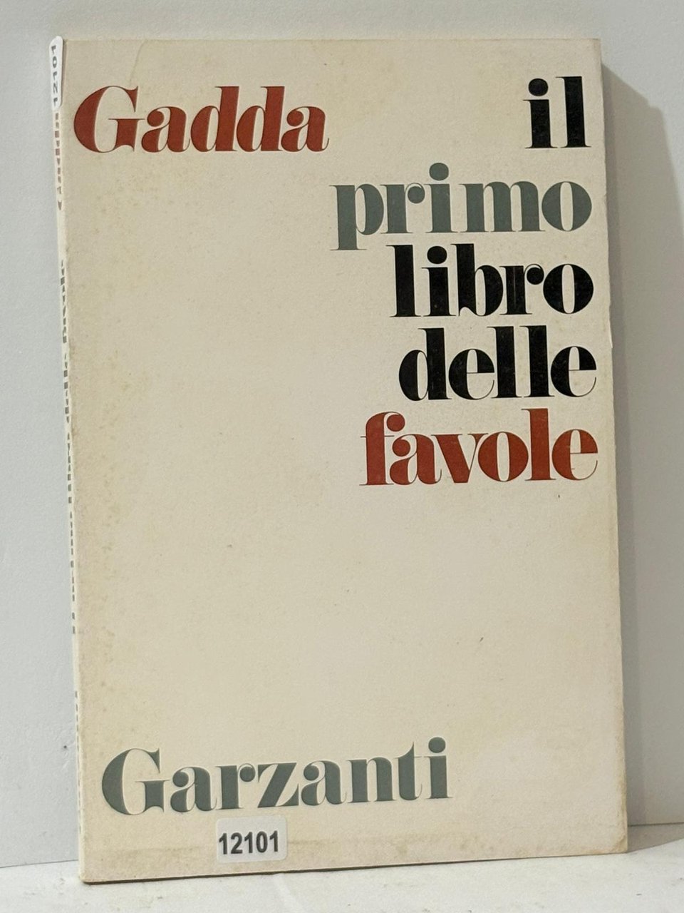 Gadda Il primo librodelle favole