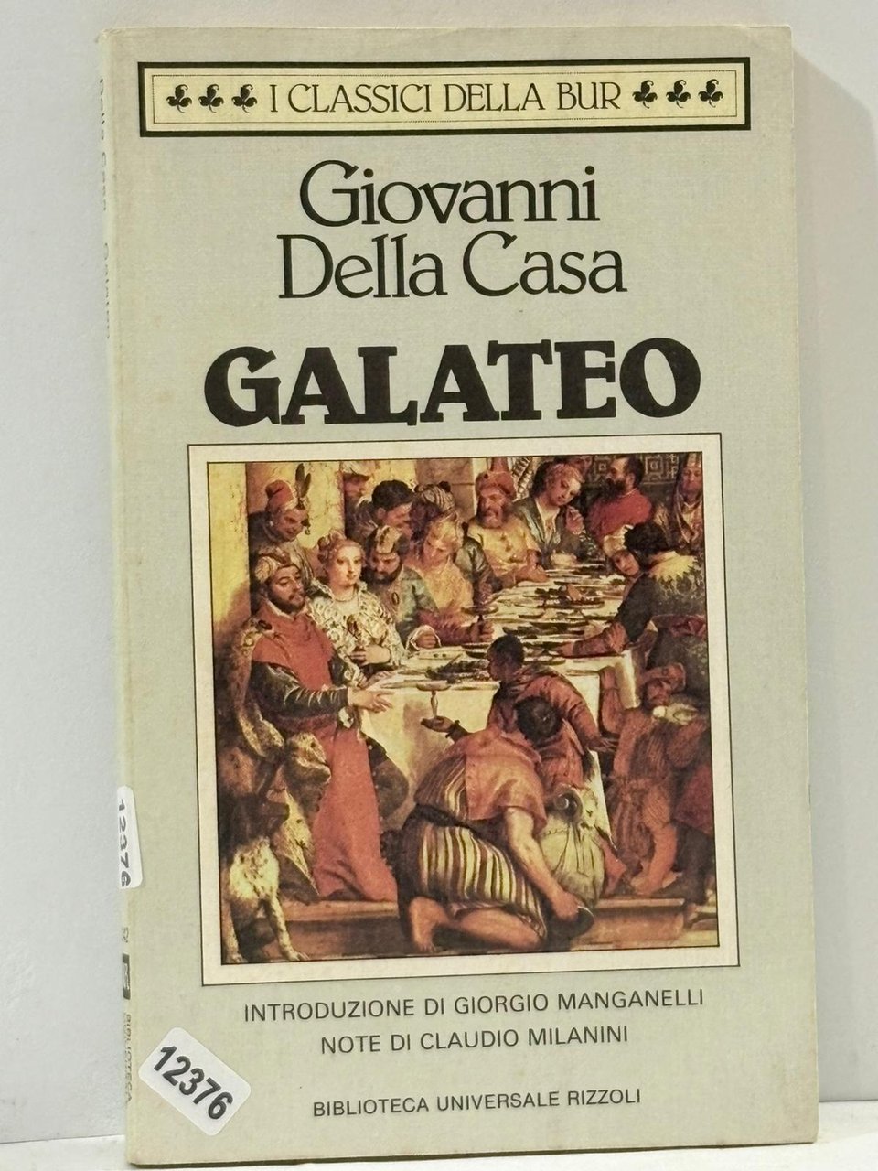 Giovanni della Casa GALATEO