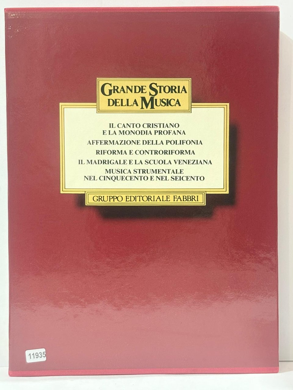 Grande storia della musica OPERA in 5 voll - Il …