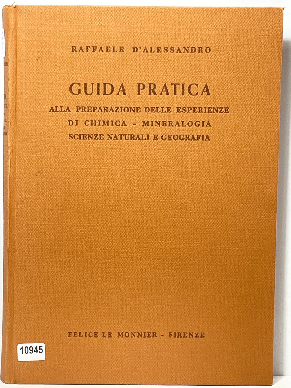 Guida Pratica Alla preparazione delle esperienze di Cchimica - Mineralogia …