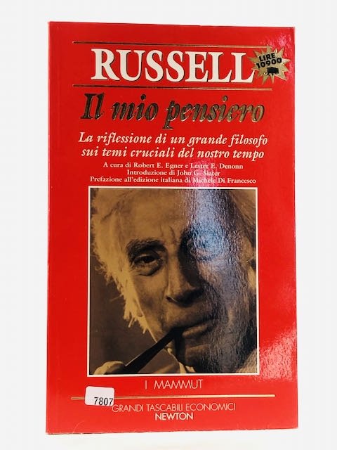 Il mio pensiero - La riflessione di un grande filosofo …