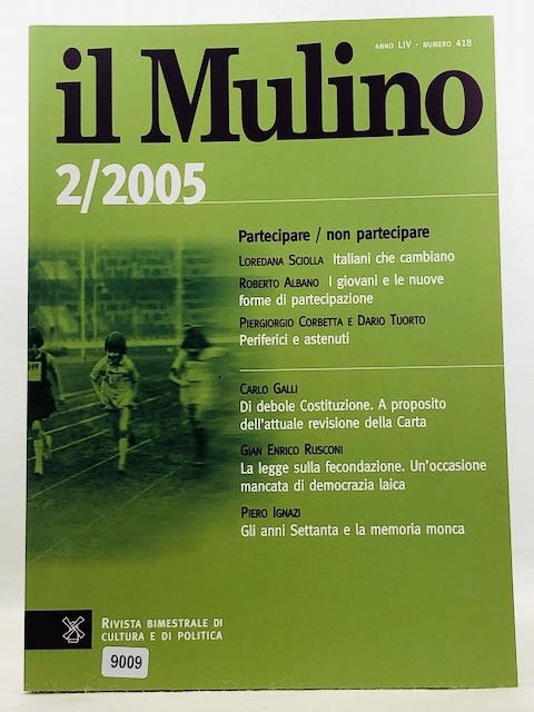 Il Mulino 2/2005 - num. 418 - Partecipare / non …