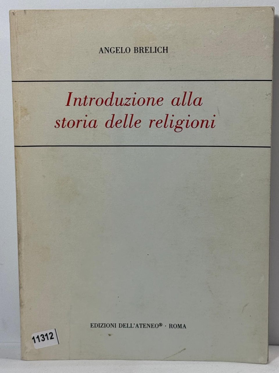 Introduzione alla storia delle religioni
